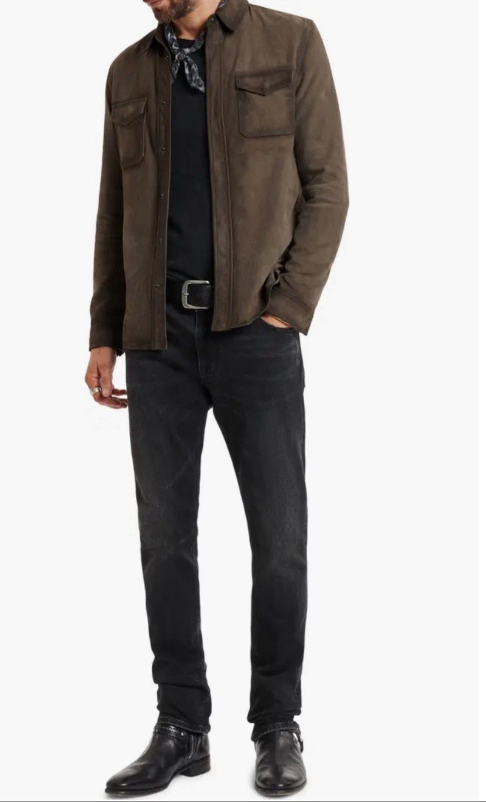 John Varvatos Izzy shirt jacket EU 52 USA 42 Size US L / EU 52-54 / 3 - 6 Thumbnail