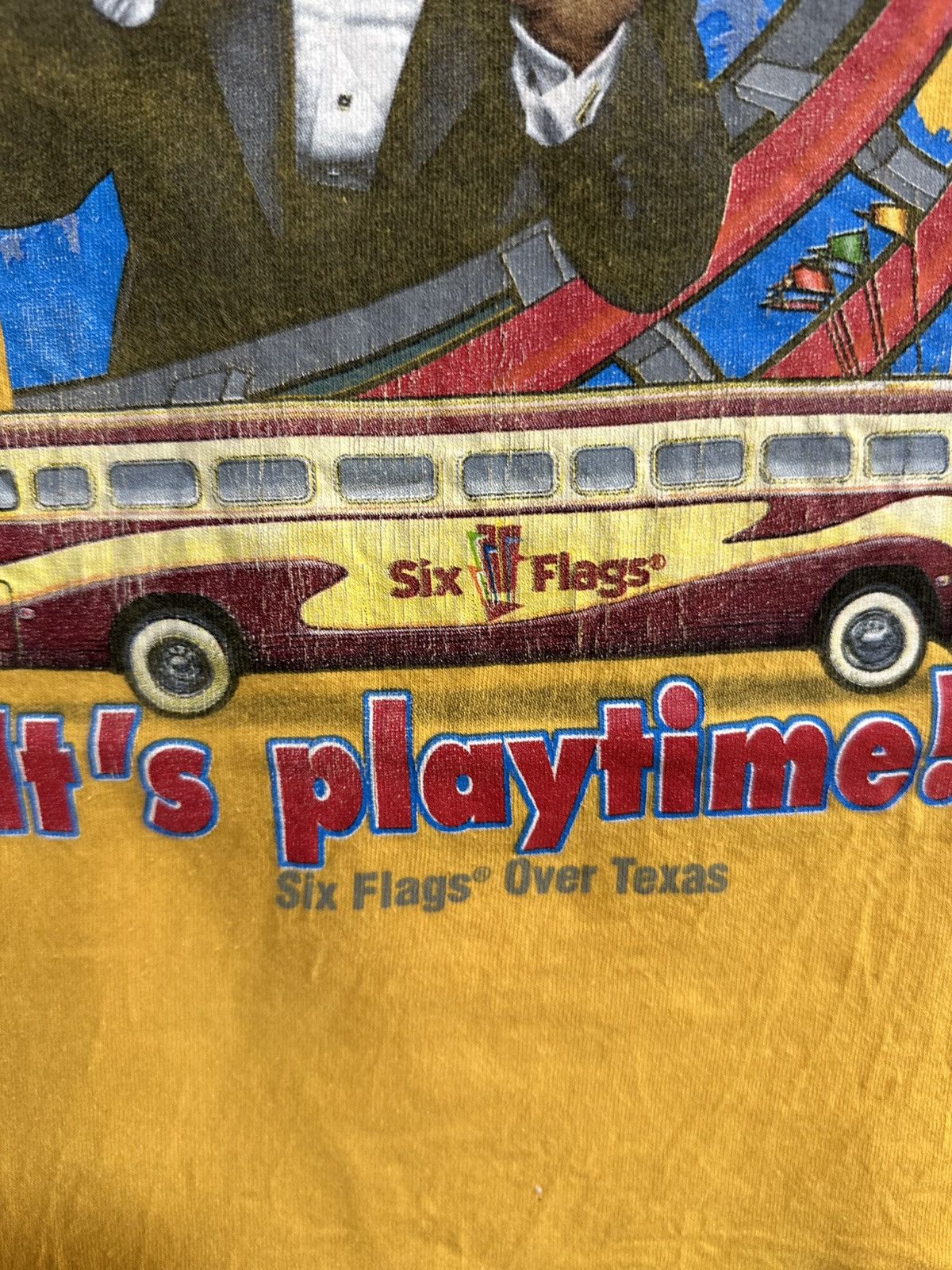 Sears Vintage Six Flags Over Vegas Faded Tee Size US L / EU 52-54 / 3 - 2 Thumbnail