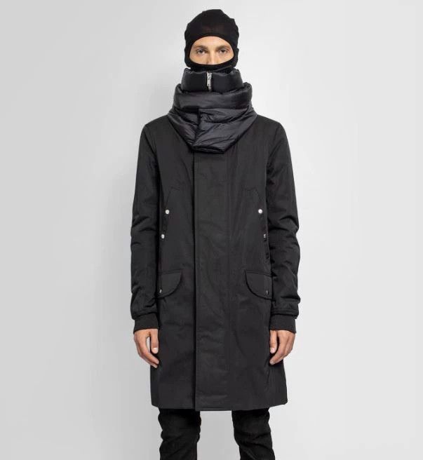 Rick Owens Rick Owens Main line double collar wool down coat-2505 Size US M / EU 48-50 / 2 - 8 Thumbnail