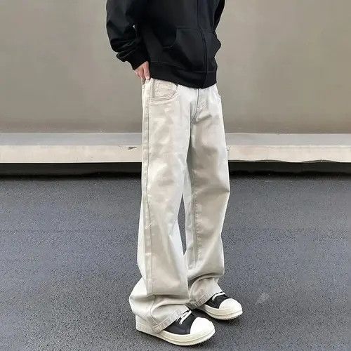 Japanese Brand × Jean Streetwear Straight Vintage Casual Jeans Pants y2k Size US 32 / EU 48 - 2 Thumbnail