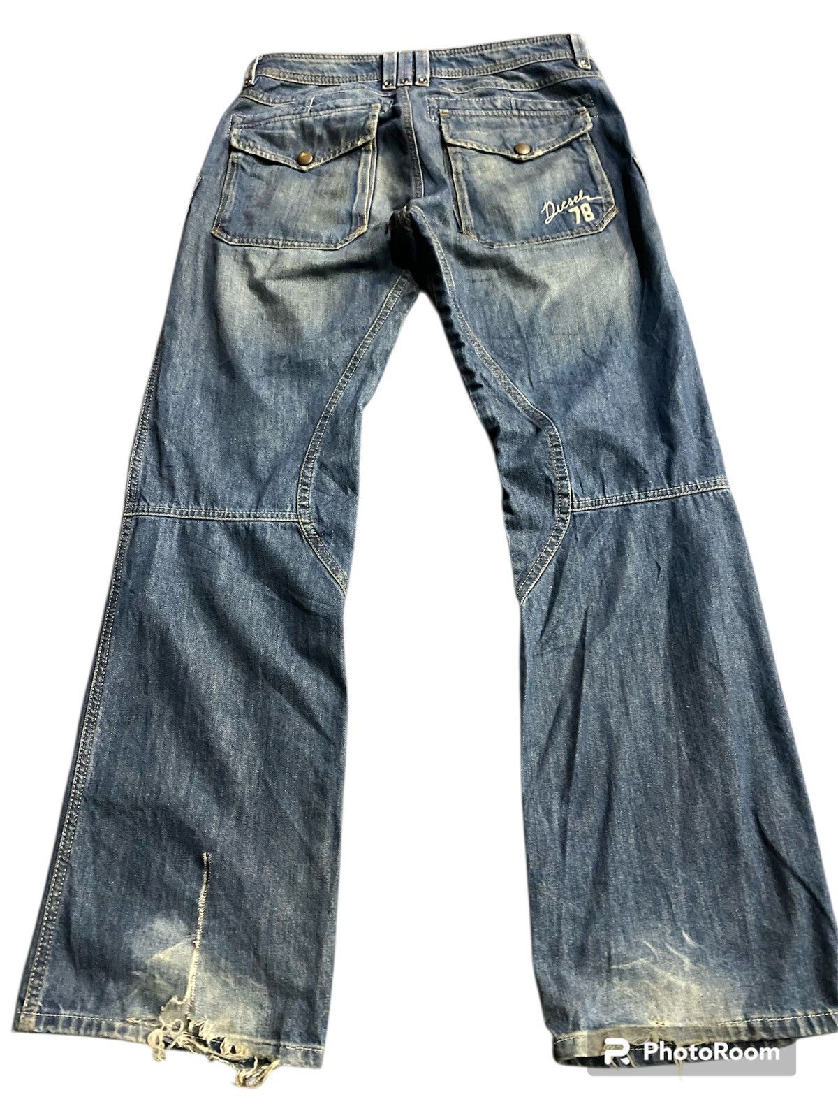Diesel Flare jeans diesel Boot Cut Size US 31 - 2 Thumbnail