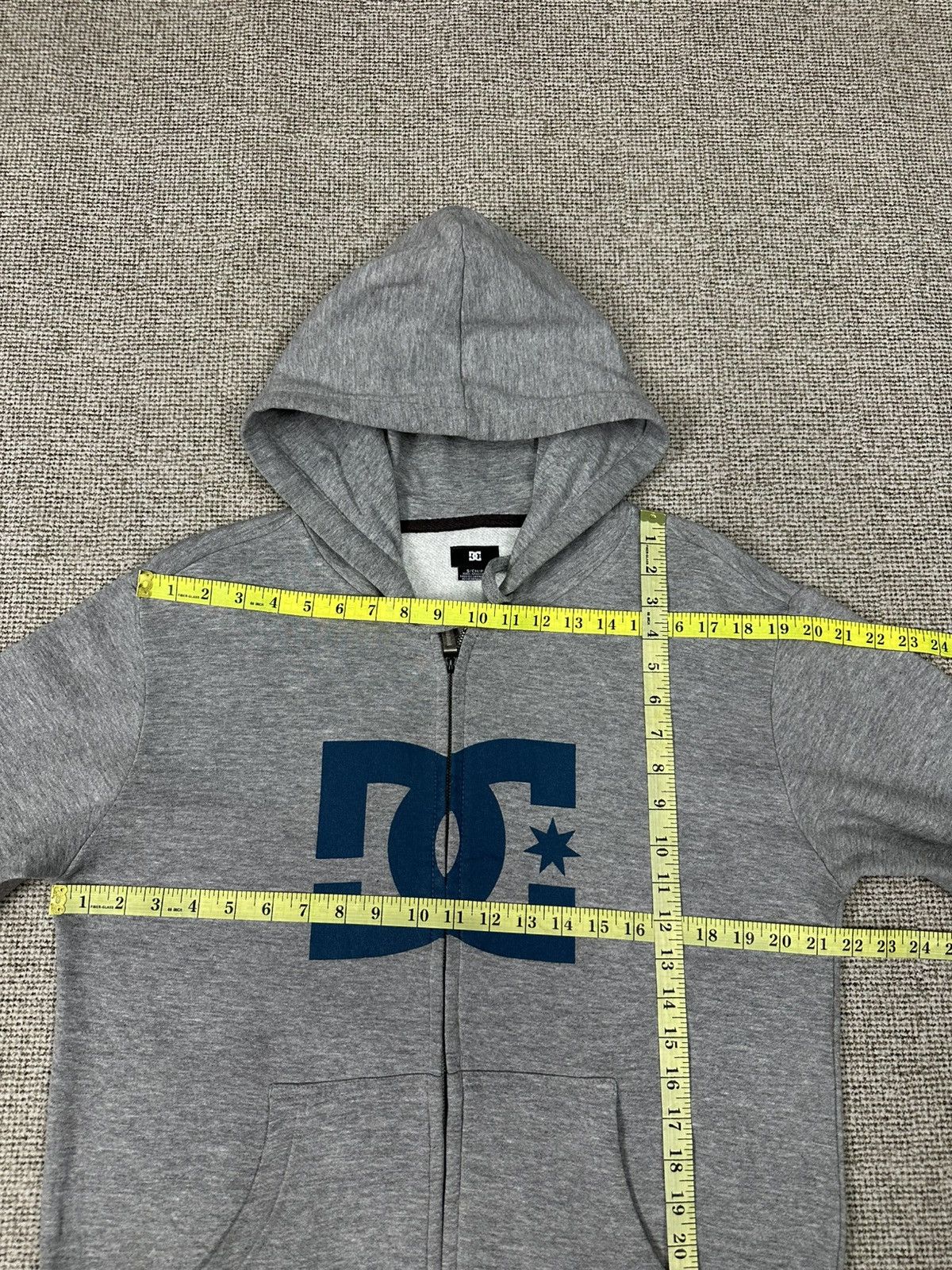 DC Y2k DC Big Logo Skateboarding Hoodie Z425 Size US S / EU 44-46 / 1 - 5 Thumbnail