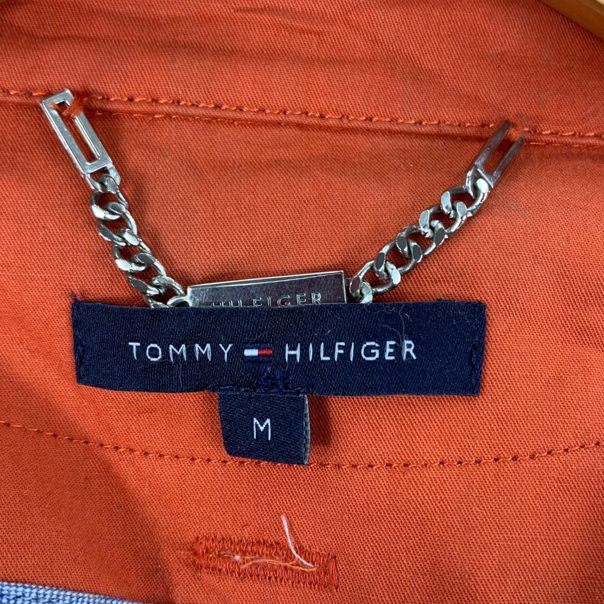Tommy Hilfiger TOMMY HILFIGER Orange Long Trench Coat Parka Jacket Size M / US 6-8 / IT 42-44 - 7 Thumbnail