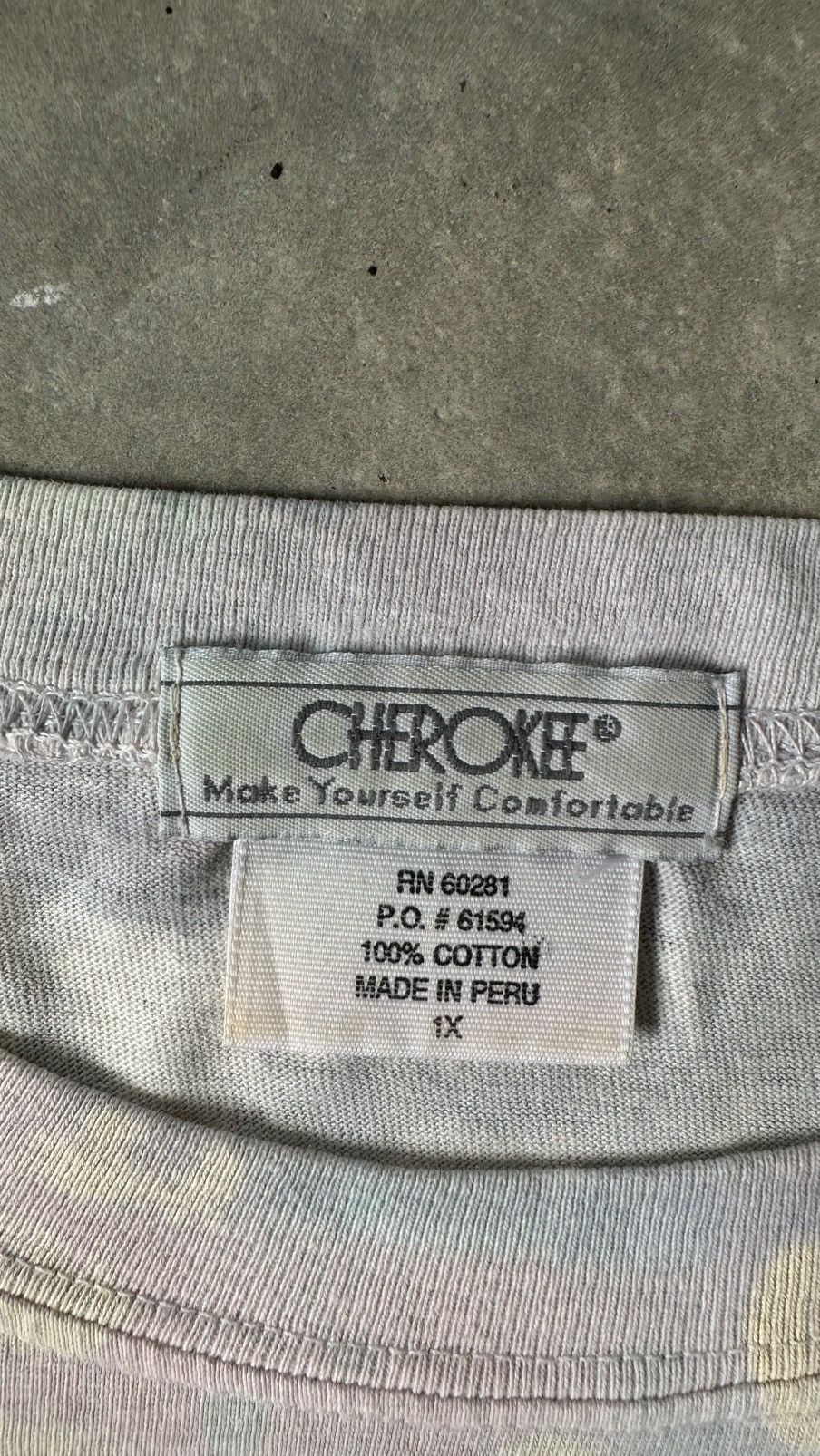 Cherokee VINTAGE CHEROKEE ALL OVER PRINT FLORAL TEE Size US XXL / EU 58 / 5 - 4 Thumbnail