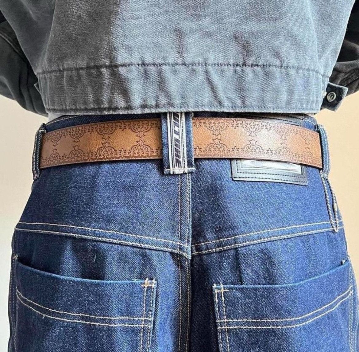 Cowboy Equipment × Vintage vintage style brown american western floral rustic boho belt Size ONE SIZE - 2 Thumbnail