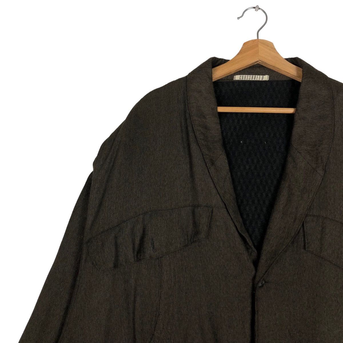 Issey Miyake 🔥Vtg Bomber Jacket Double Breast Bondage Crossbread Japan Size US M / EU 48-50 / 2 - 7 Thumbnail