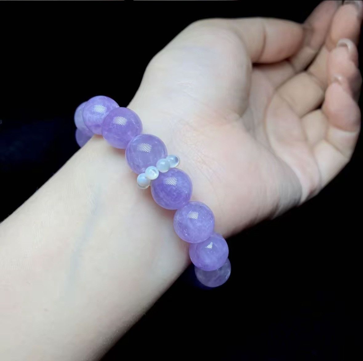 Other Purple Crystal Bracelet Size ONE SIZE - 2 Thumbnail