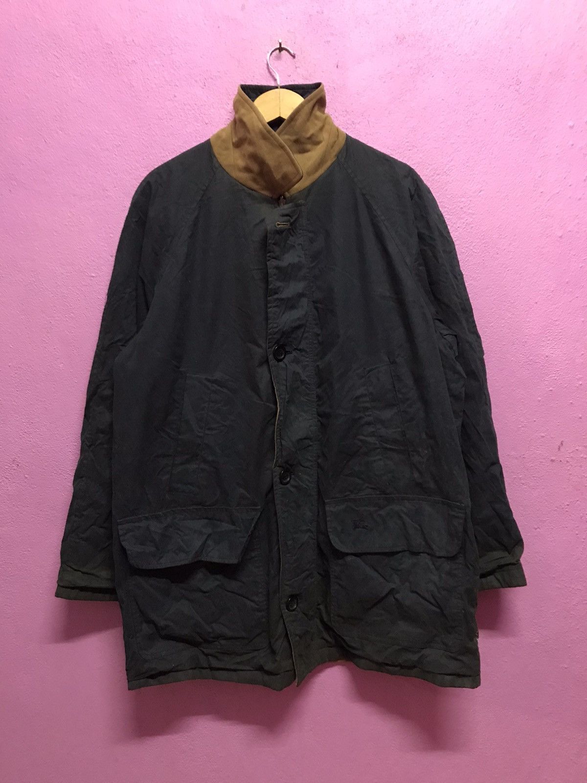 Burberry Vintage Burberry Reversible Jackets Size US XL / EU 56 / 4 - 1 Thumbnail