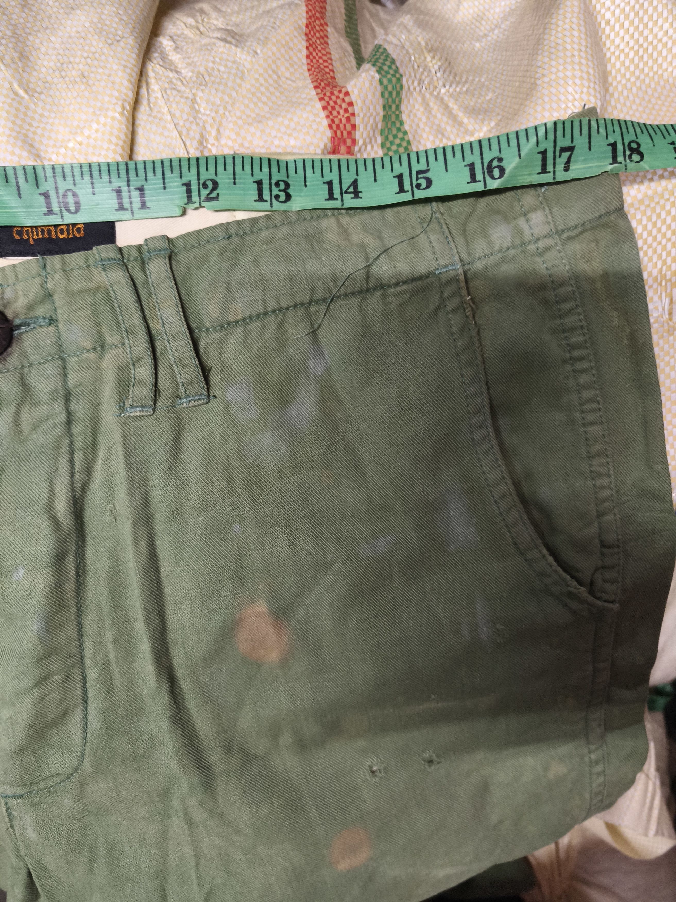 Chimala Trashed Faded Chimala chinos painted pants distressed Size US 35 - 16 Thumbnail