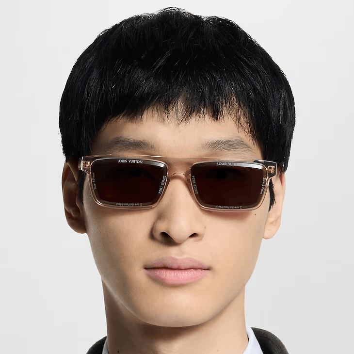 Louis Vuitton LV Super Vision Daily Low Square Sunglasses Size ONE SIZE - 5 Thumbnail