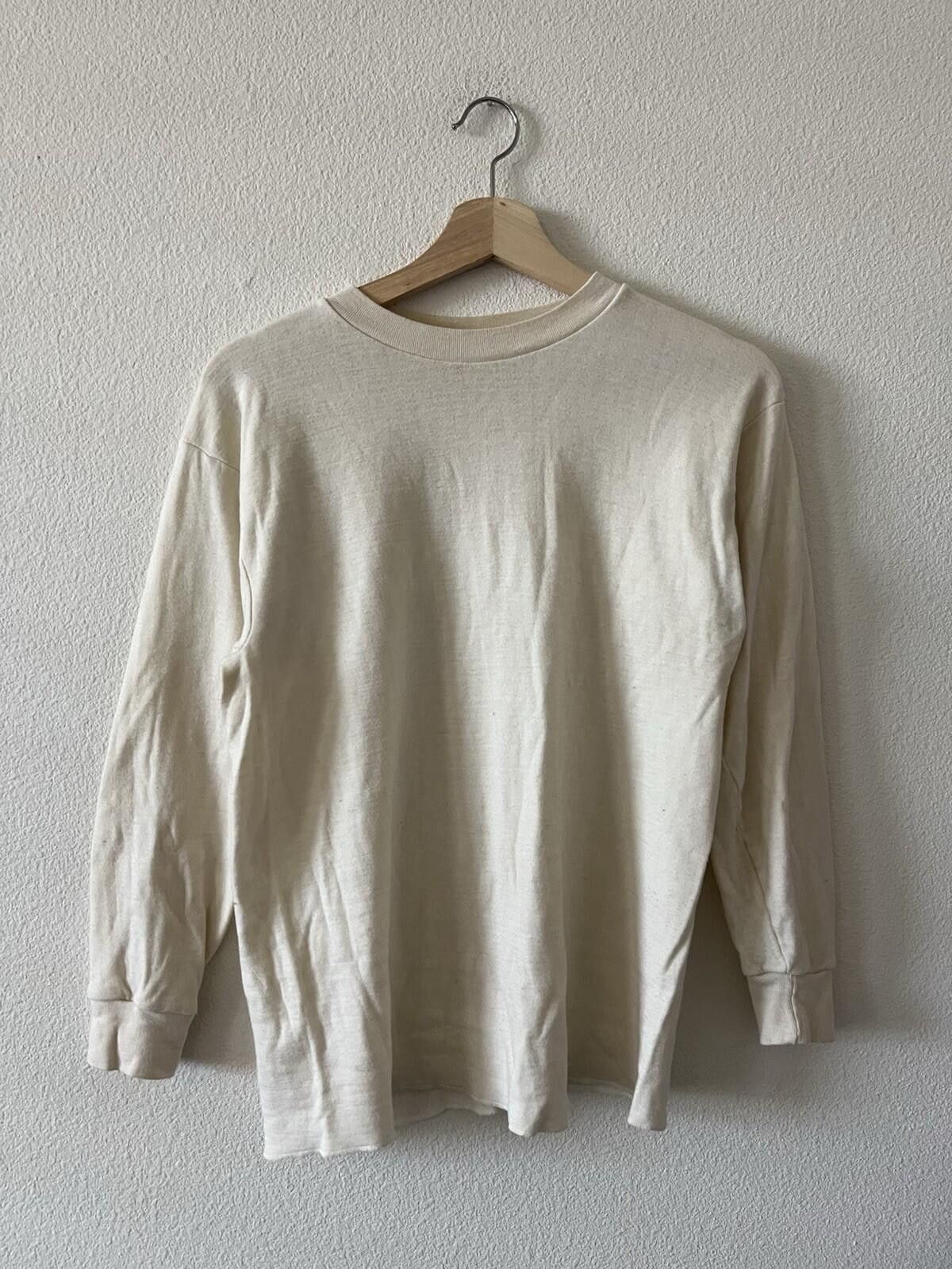 Vintage Allen-A Ski Skins Thermal Long Sleeve Shirt L