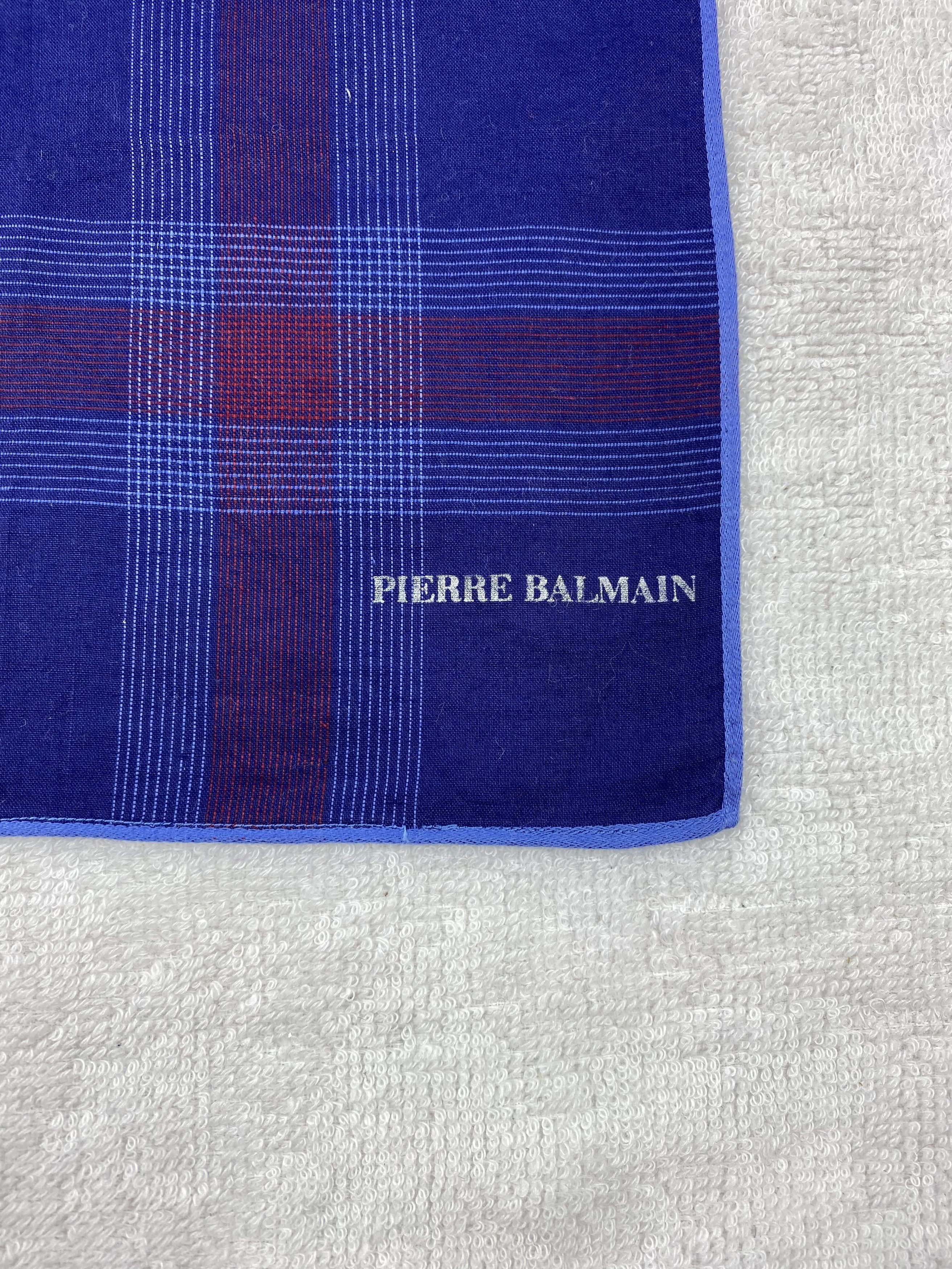 Pierre Balmain × Vintage Pierre Balmain Handkerchief / Bandana / Neckerchief Size ONE SIZE - 5 Thumbnail