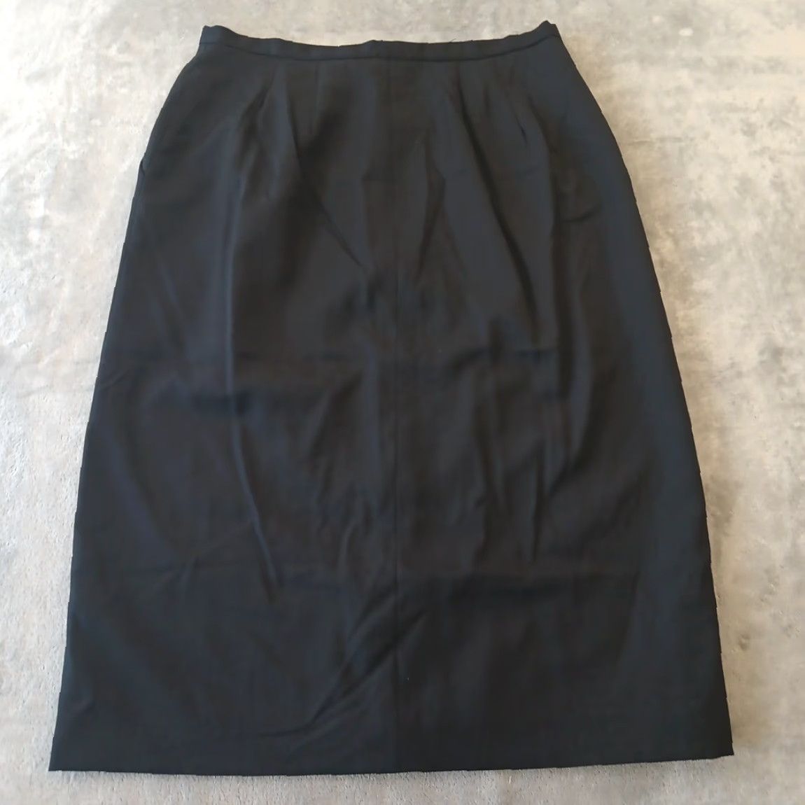 Brooks Brothers Brooks Brothers Skirt Black Wool Size 12 Knee Length Lined Button Front Pencil Women Regular Mid Length Size 34" / US 12 / IT 48 - 2 Thumbnail
