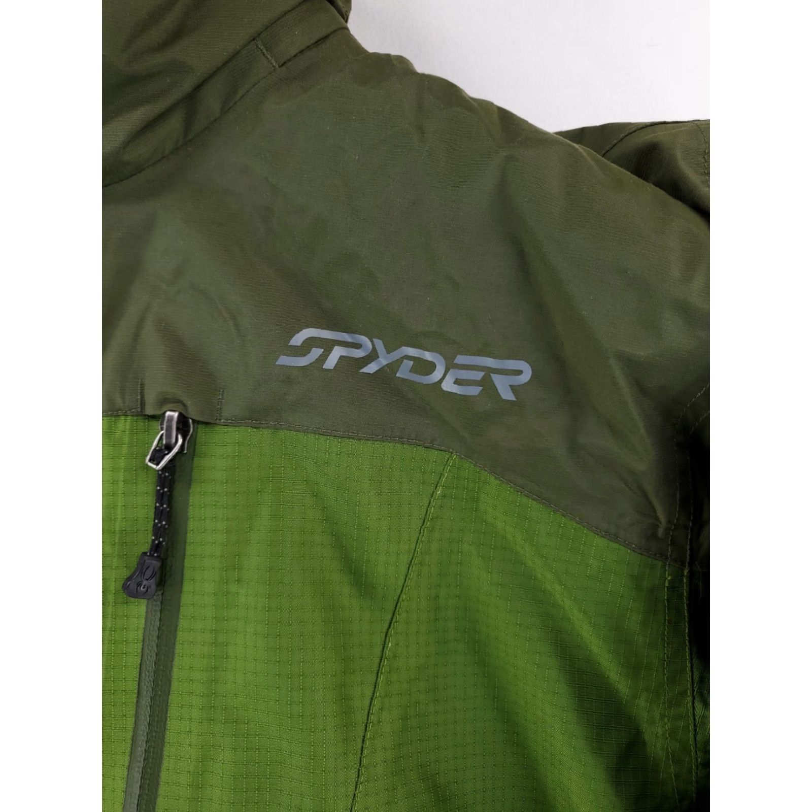 Spyder Spyder Jacket Mens M Dermizax Thinsulate Axys Entrant Ski Snowboard Green Parka Nylon Size US M / EU 48-50 / 2 - 3 Thumbnail
