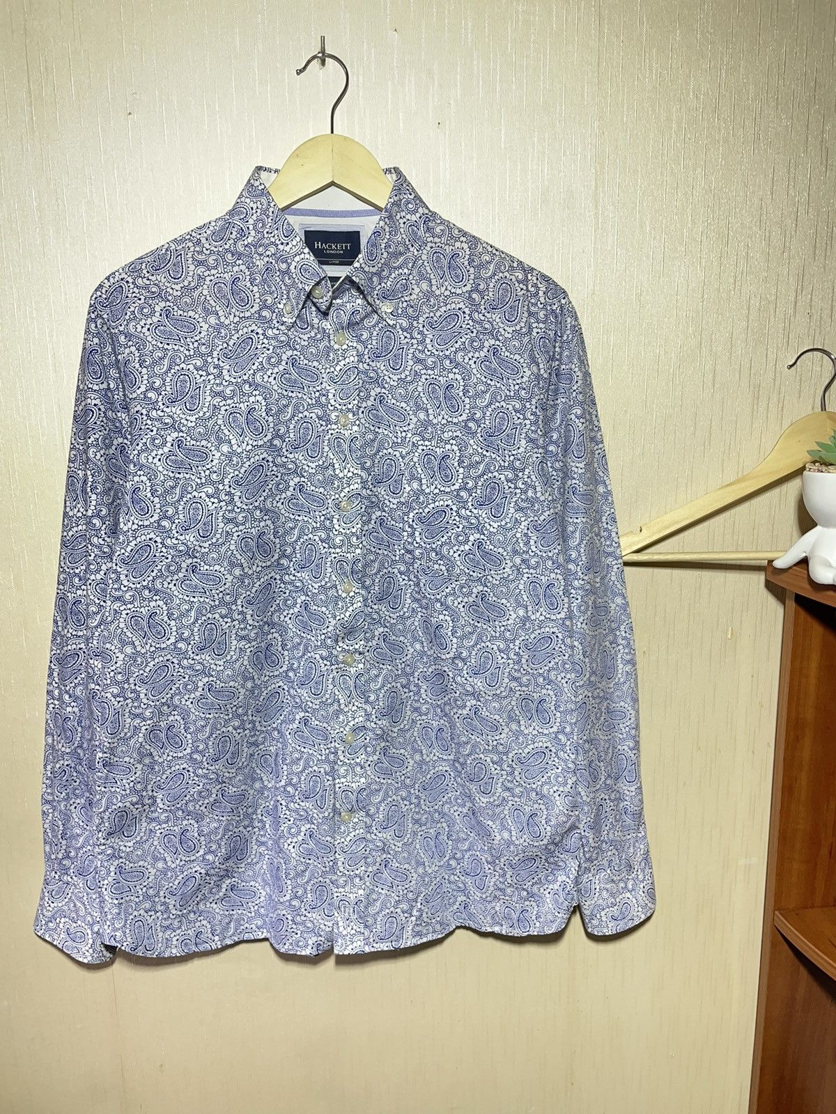 Hackett Hackett London streetwear printed shirt Size US L / EU 52-54 / 3 - 1 Thumbnail