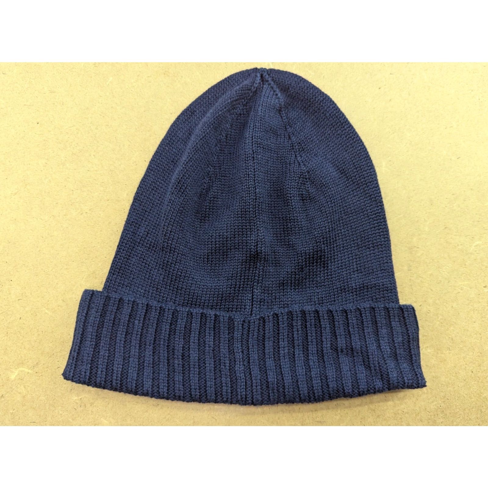 Polo Ralph Lauren Polo Ralph Lauren Beanie Hat One Size Cuffed Pony 100% Merino Wool Blue Wool Knit Thermal Beanie Unisex Adults Mens Womens Size US M / EU 48-50 / 2 - 4 Thumbnail
