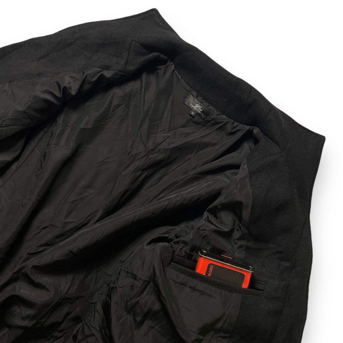 If Six Was Nine 🇯🇵 BERNINGS SHO PUNK GOTHIC WOOL HEAVY COAT JACKET Size US M / EU 48-50 / 2 - 11 Thumbnail