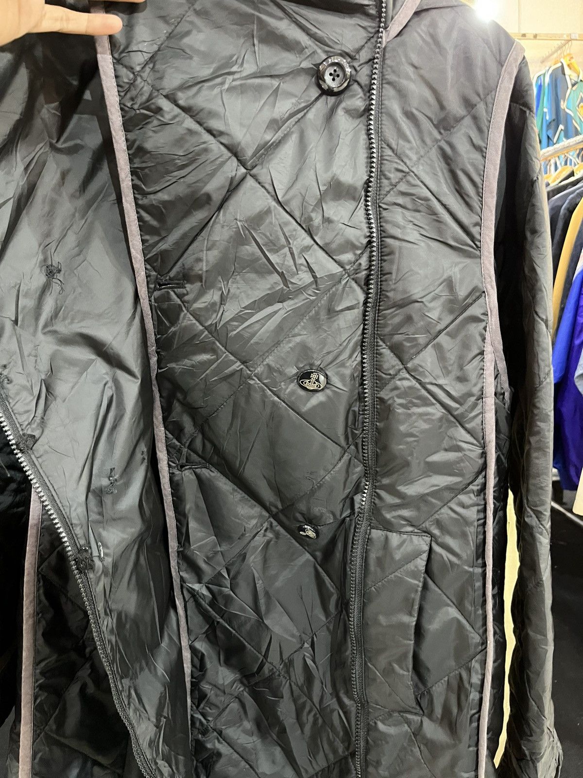 Vivienne Westwood Vivienne Westwood Color Black Down Coat Jacket Size US M / EU 48-50 / 2 - 6 Thumbnail
