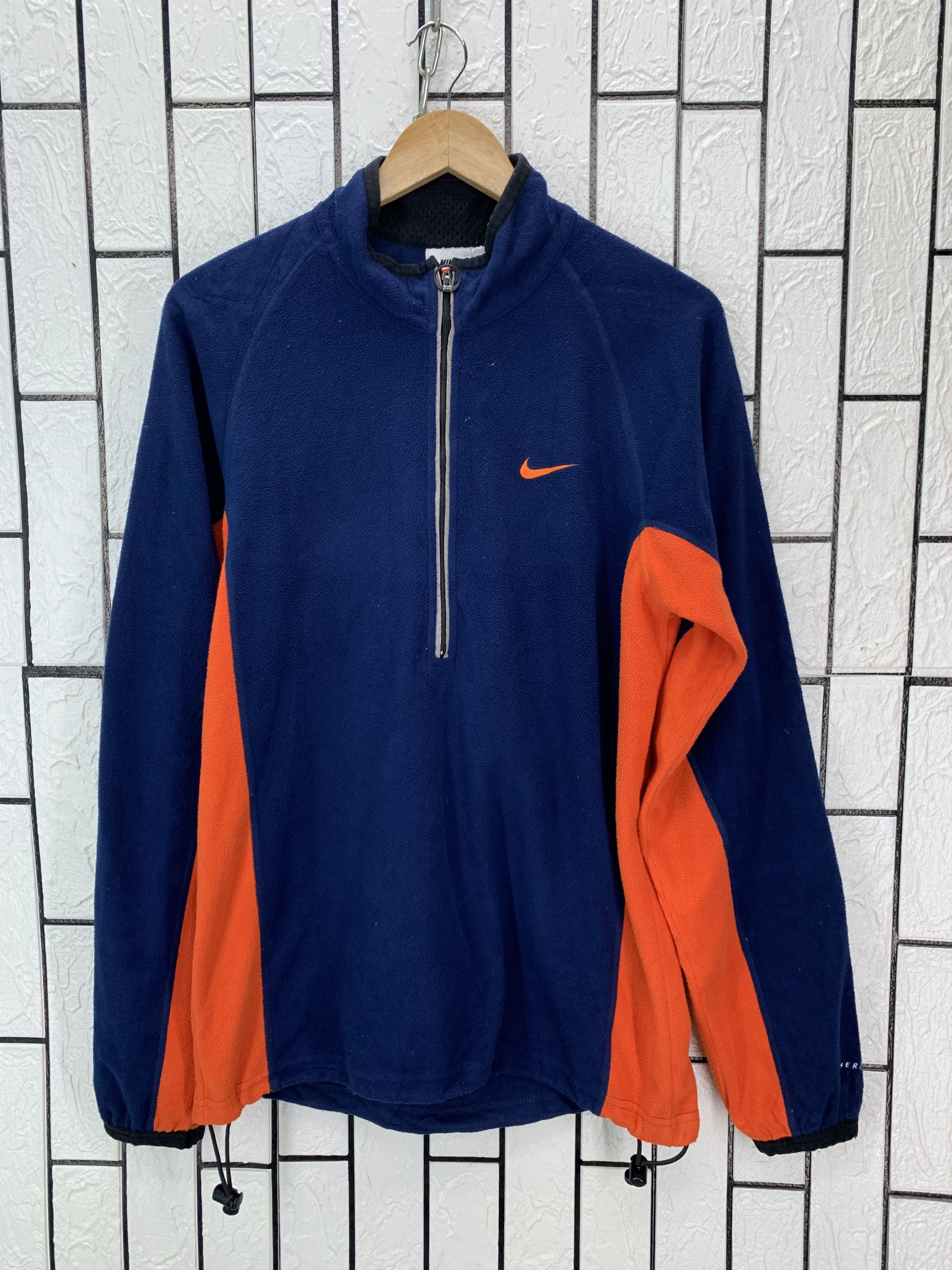 Nike Vintage 90s Nike Fleece Sweatshirts Size US M / EU 48-50 / 2 - 1 Thumbnail