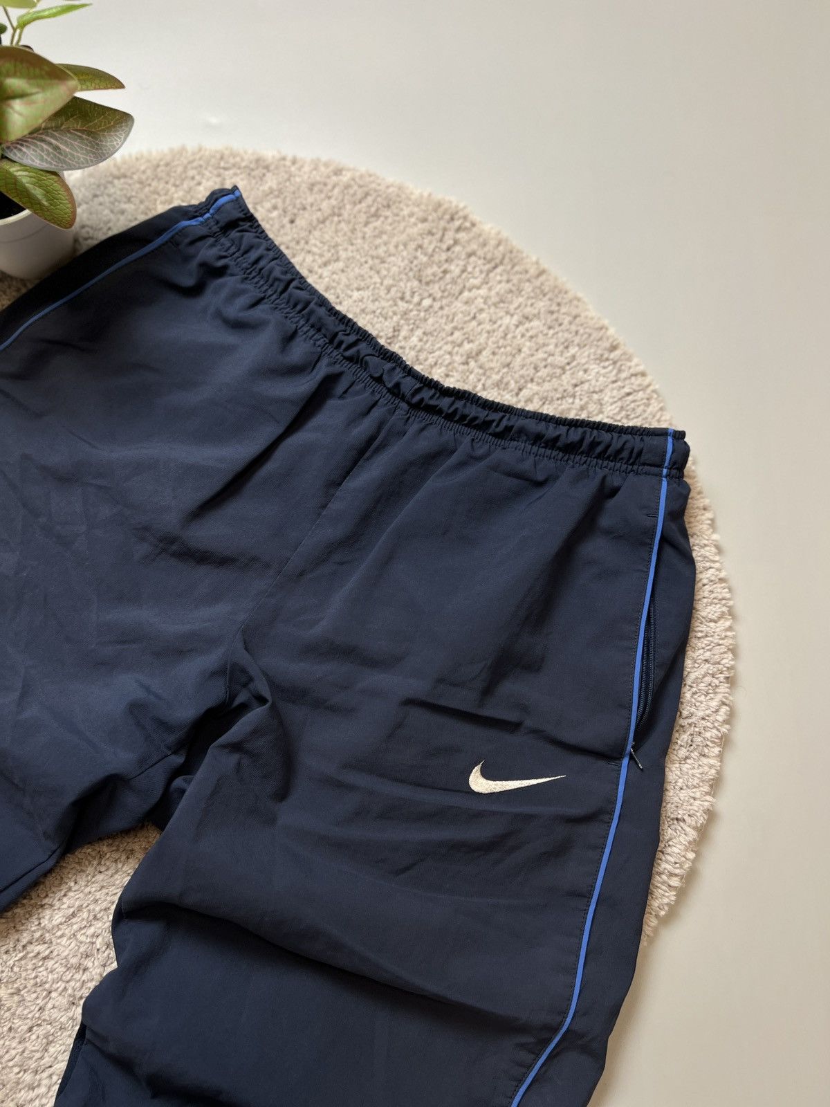 Nike × Vintage Vintage Nike Swoosh Track Pants Size US 34 / EU 50 - 1 Thumbnail