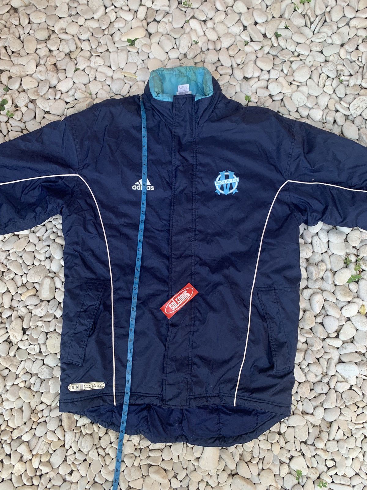 Adidas × Vintage Vintage marseille 1999/00 training coat jacket Size US L / EU 52-54 / 3 - 6 Thumbnail