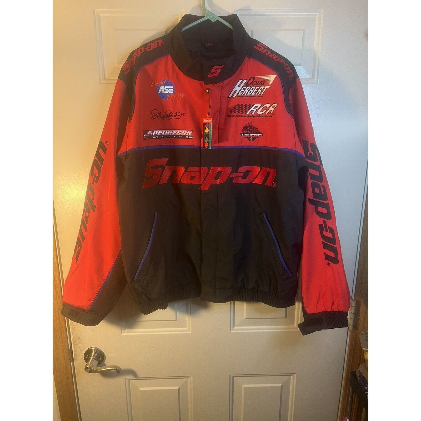 & Other Stories Snap-On Racing Jacket Dale Earnhardt Coat Large Doug Herbert Size US L / EU 52-54 / 3 - 1 Thumbnail