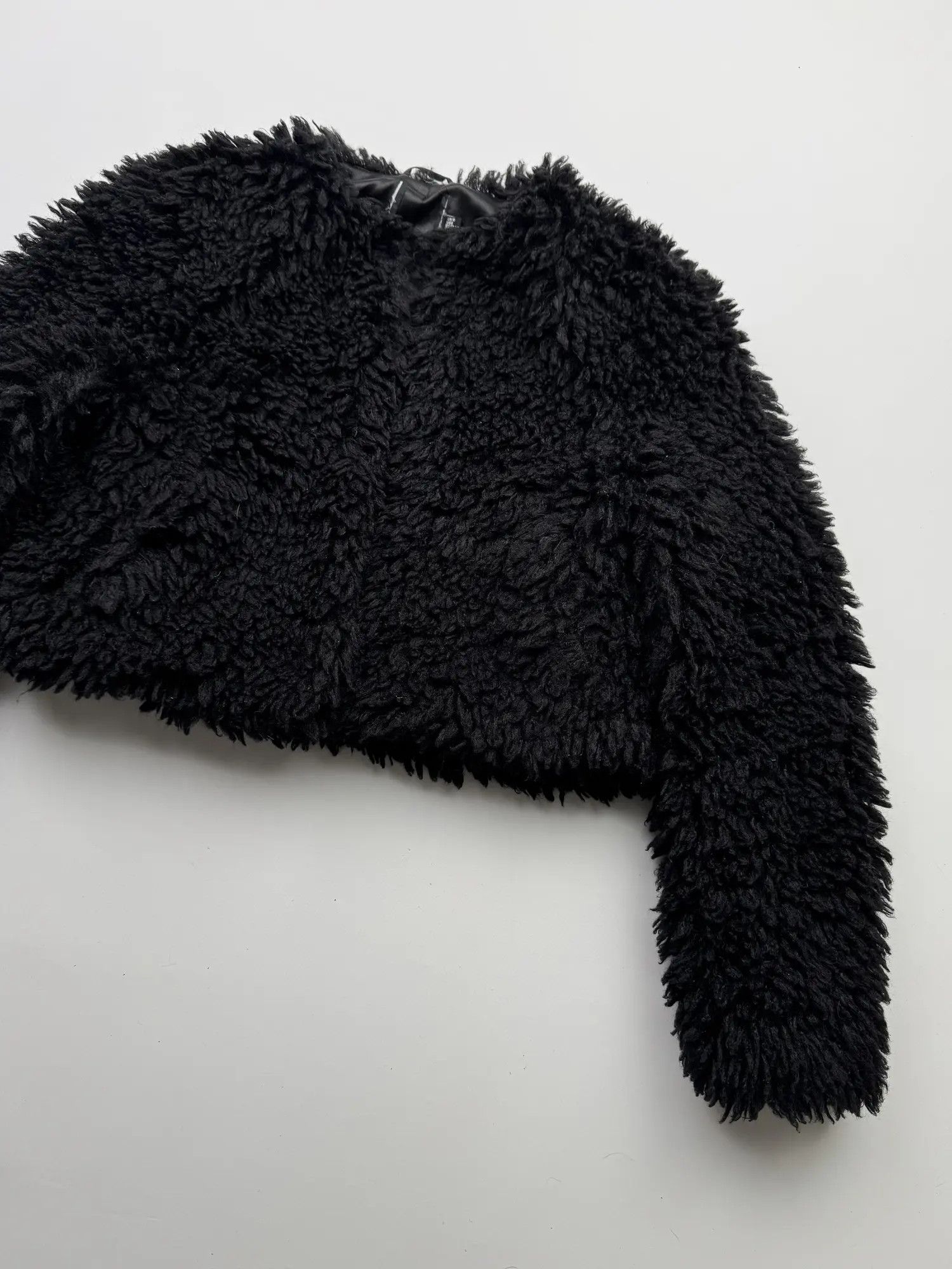 Japanese Brand Vintage Faux Fur Cropped Jacket B387(V93)E2 Size S / US 4 / IT 40 - 3 Thumbnail