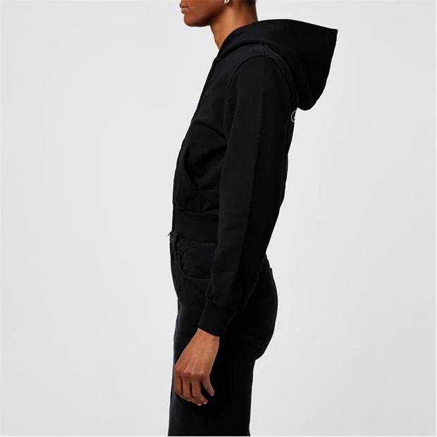 Balenciaga o1g2r1mq0924 Pre Shrunk Zip Up Hoodies in Black Size XXS / US 00 / IT 34 - 4 Thumbnail