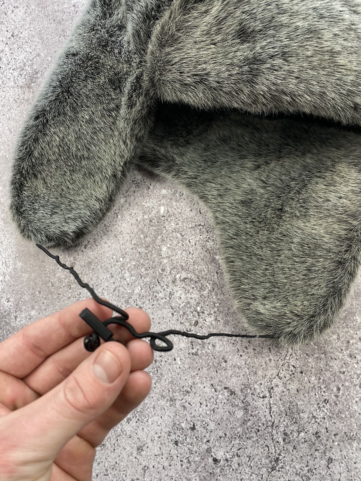 Japanese Brand × Vintage Y2K Faux Fur Ushanka Vintage Fuzzy Warm Trapper Hat Size ONE SIZE - 4 Thumbnail