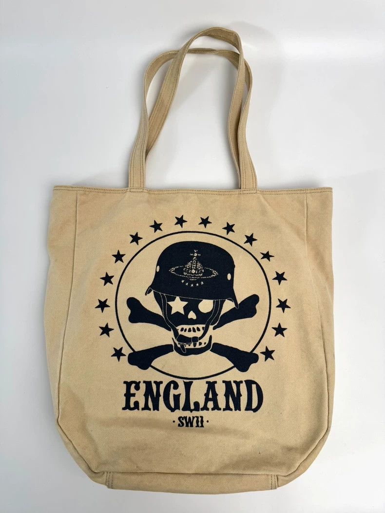 Vivienne Westwood Vivienne Westwood Skull Punk khaki canvas backpack Size ONE SIZE - 2 Thumbnail