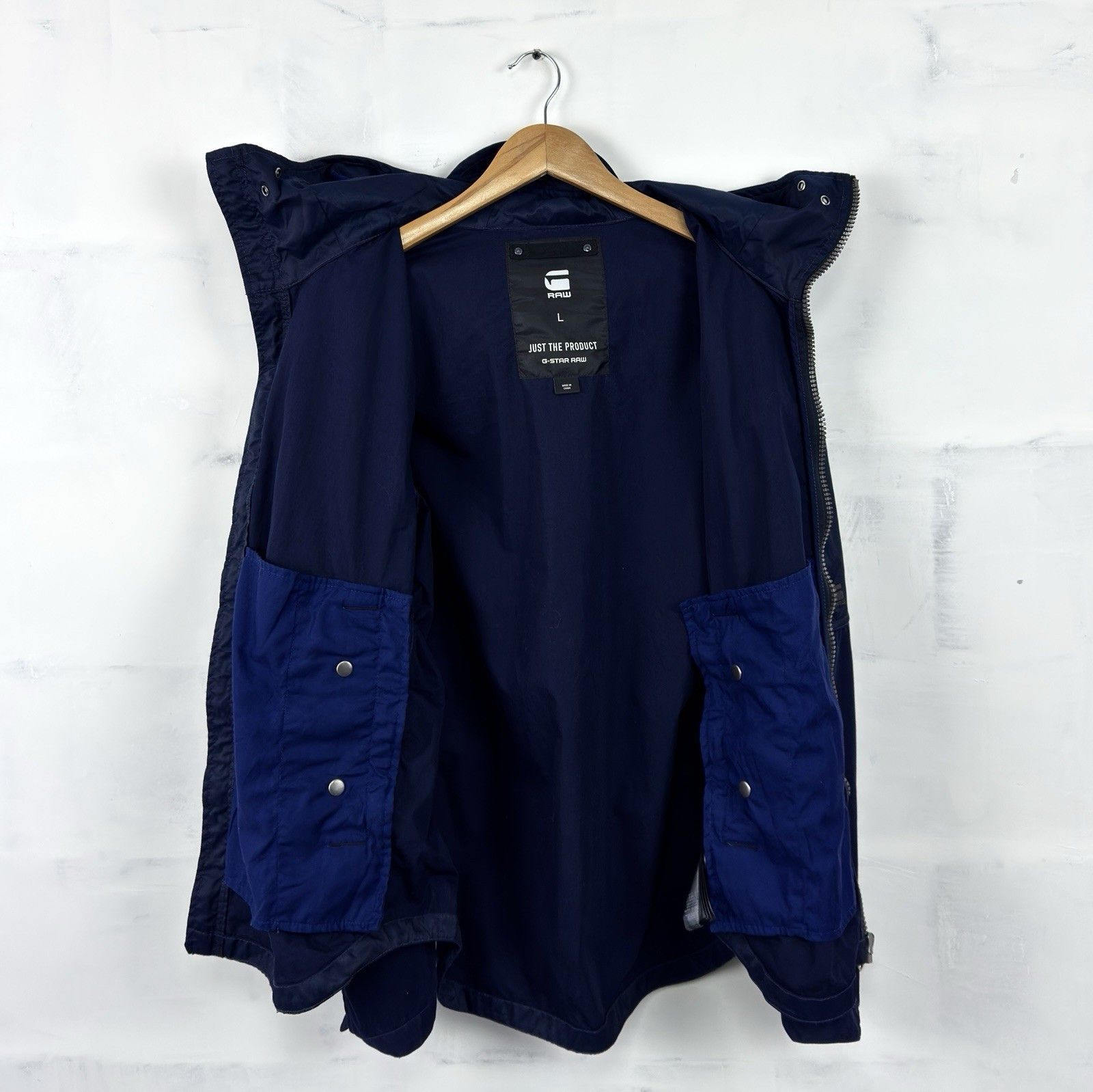 G-Star G-Star Raw Batt Hdd Navy Overshirt Light Jacket Size US L / EU 52-54 / 3 - 10 Thumbnail