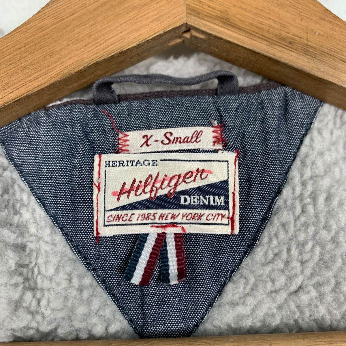 Tommy Hilfiger 90’s HILFIGER DENIM Hooded Long Coat Parka #2458-C110 Size US XS / EU 42 / 0 - 20 Thumbnail