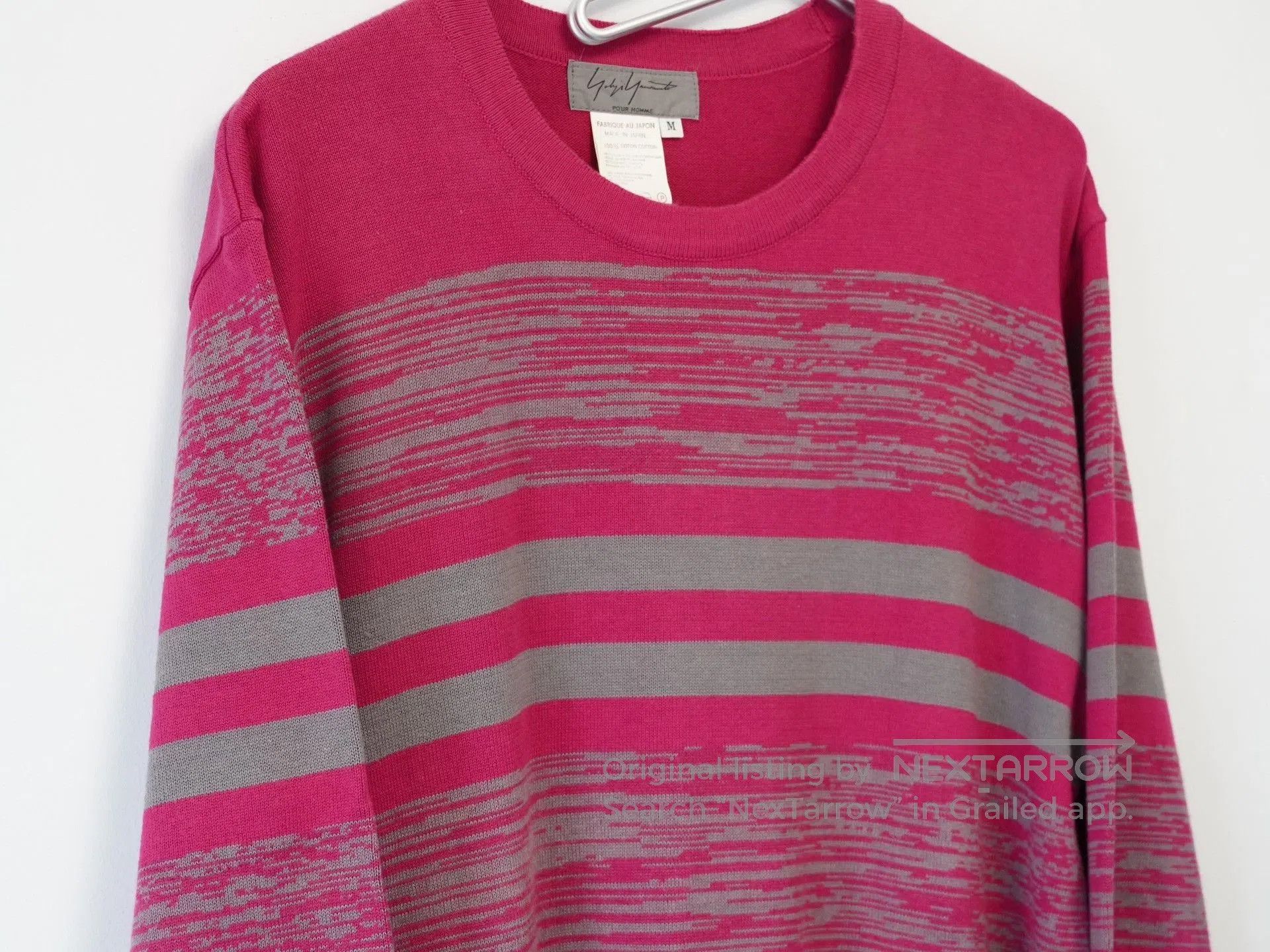 Yohji Yamamoto Yohji Yamamoto 94AW Ribbed Knit Sweater. Size US M / EU 48-50 / 2 - 3 Thumbnail