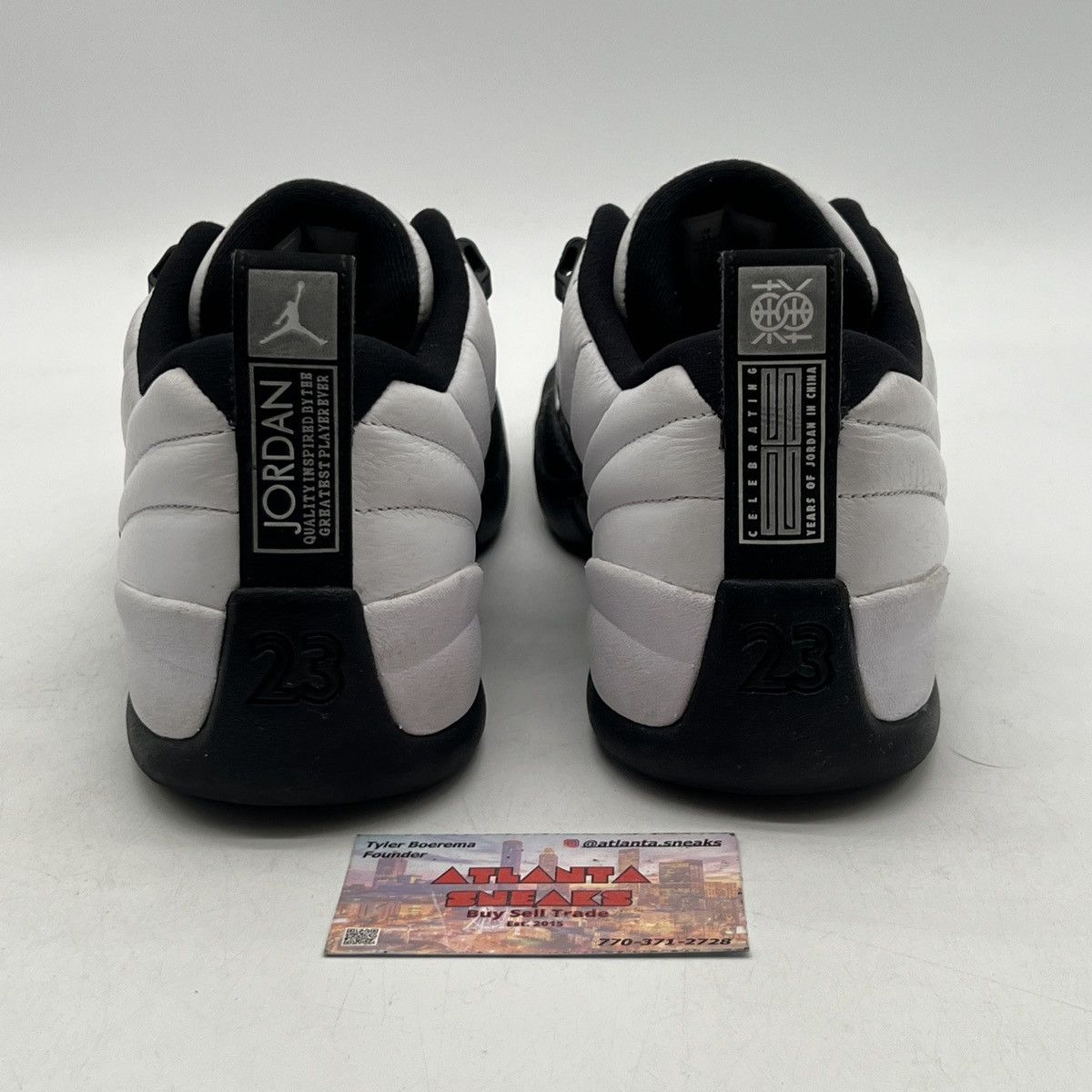 Jordan Brand Air Jordan 12 low 25 years in China Size US 11 / EU 44 - 3 Thumbnail
