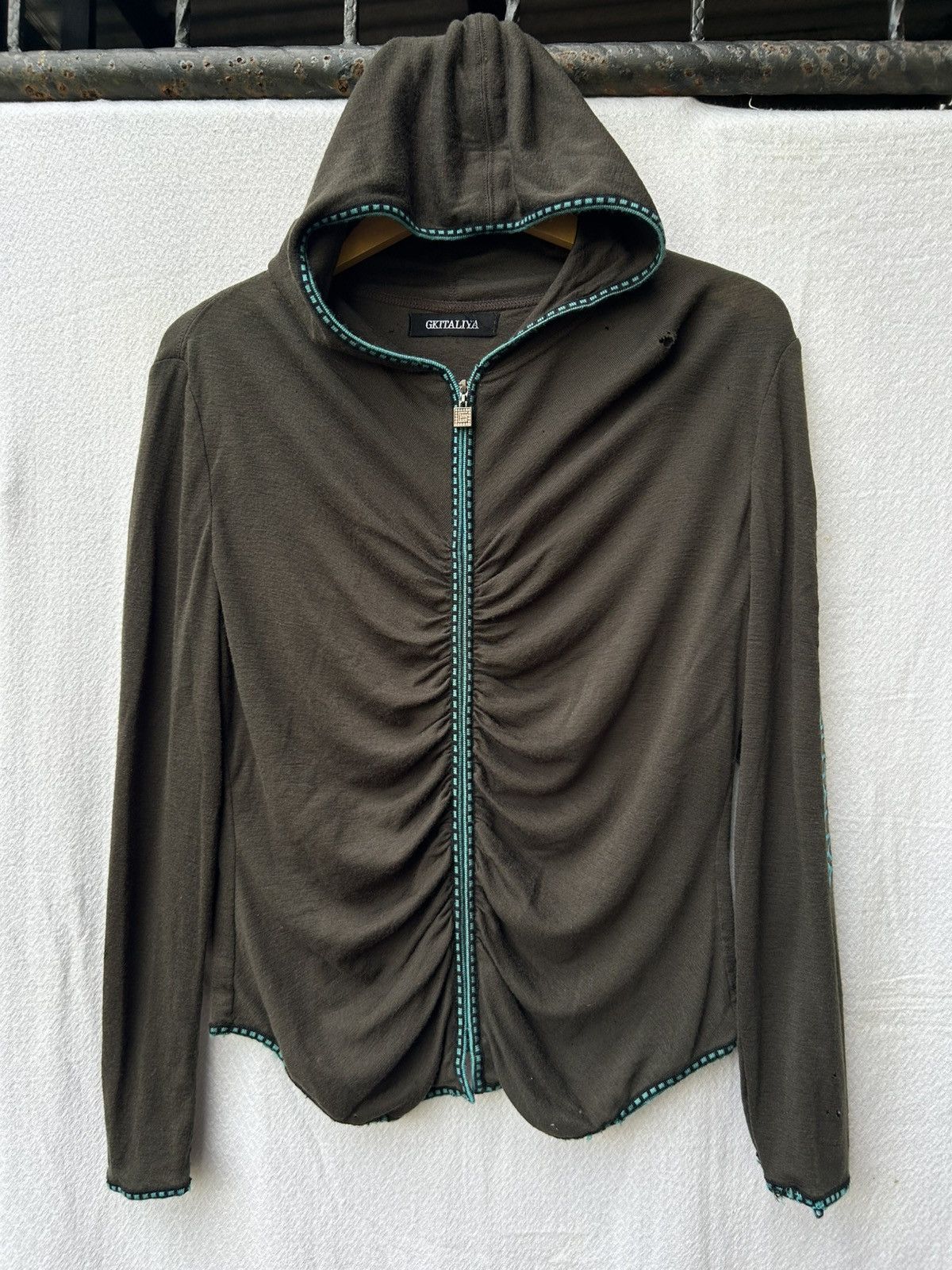 Japanese Brand × Vintage GKITALIYA Japanese Zip Hoodie Ifsixwasnine lgb Size US M / EU 48-50 / 2 - 2 Thumbnail