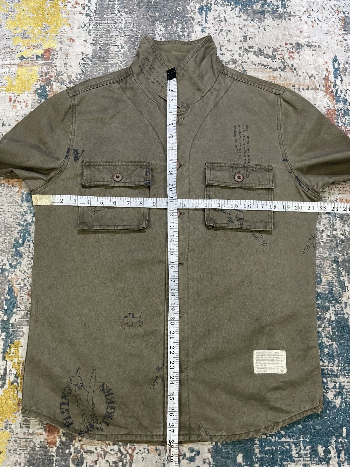 URBAN RESEARCH DOORS Urban Research Military Aircrew Uniform Workshirt Size US S / EU 44-46 / 1 - 10 Thumbnail