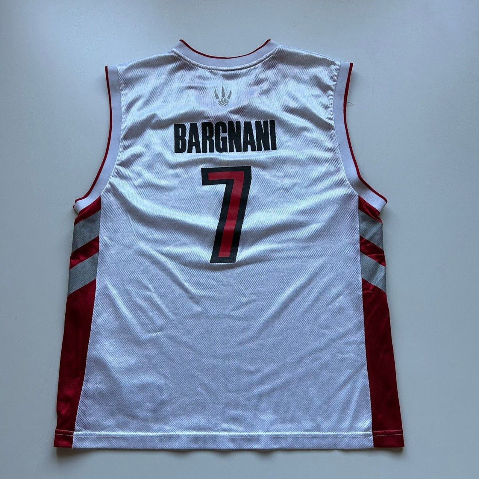 Adidas Vintage 2000s Toronto Raptors Bargnani #7 Adidas NBA Jersey Size US L / EU 52-54 / 3 - 3 Thumbnail