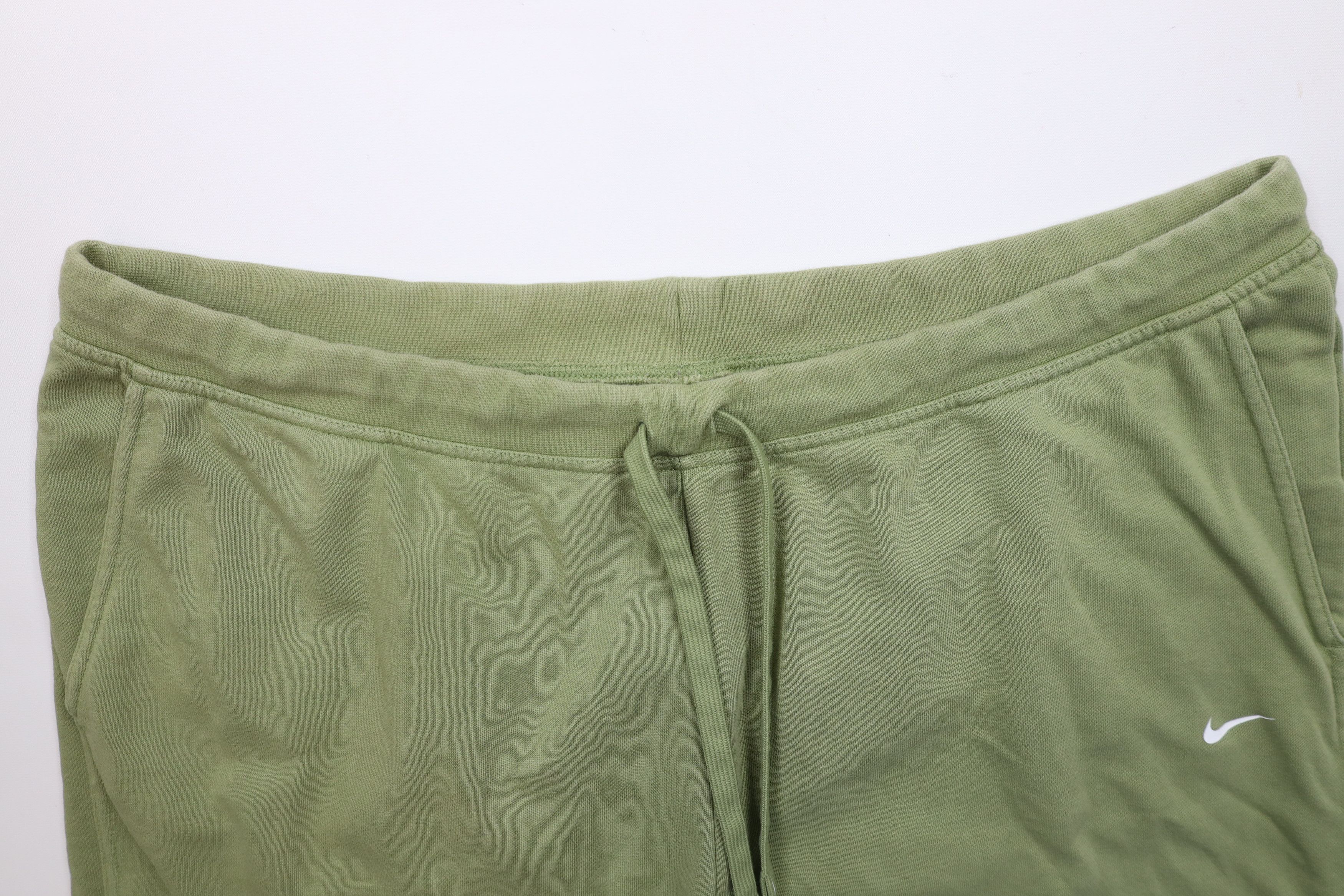 Nike × Vintage Nike Dri-Fit Swoosh Get Fit Cuffed Sweatpants Joggers Green Size 40" / US 18 - 8 Thumbnail