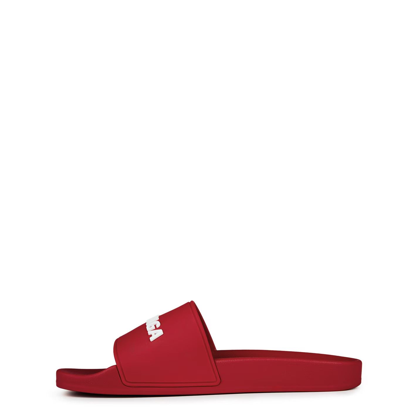 Balenciaga o1g2r1mq0226 Logo Sliders In Red Size US 8 / EU 41 - 2 Thumbnail