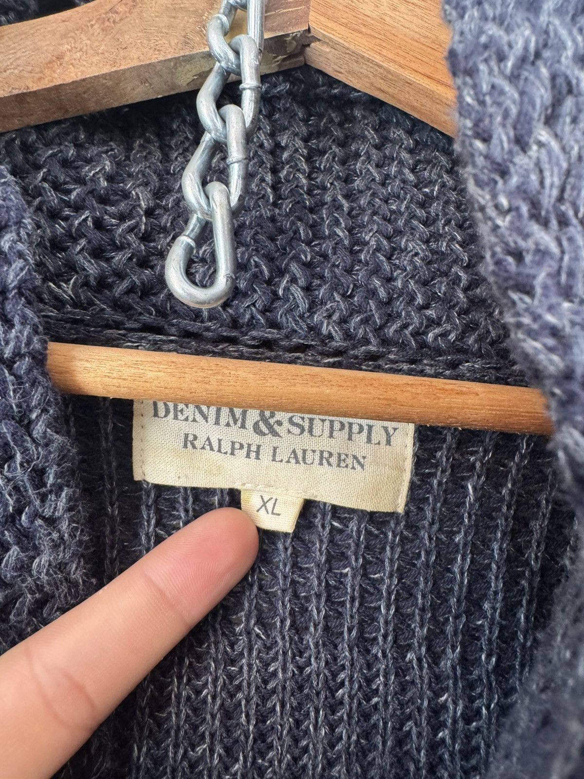 Denim & Supply Ralph Lauren Polo Ralph Lauren Denim & Supplu Cardigan Sweater Button Up Size US XL / EU 56 / 4 - 3 Thumbnail