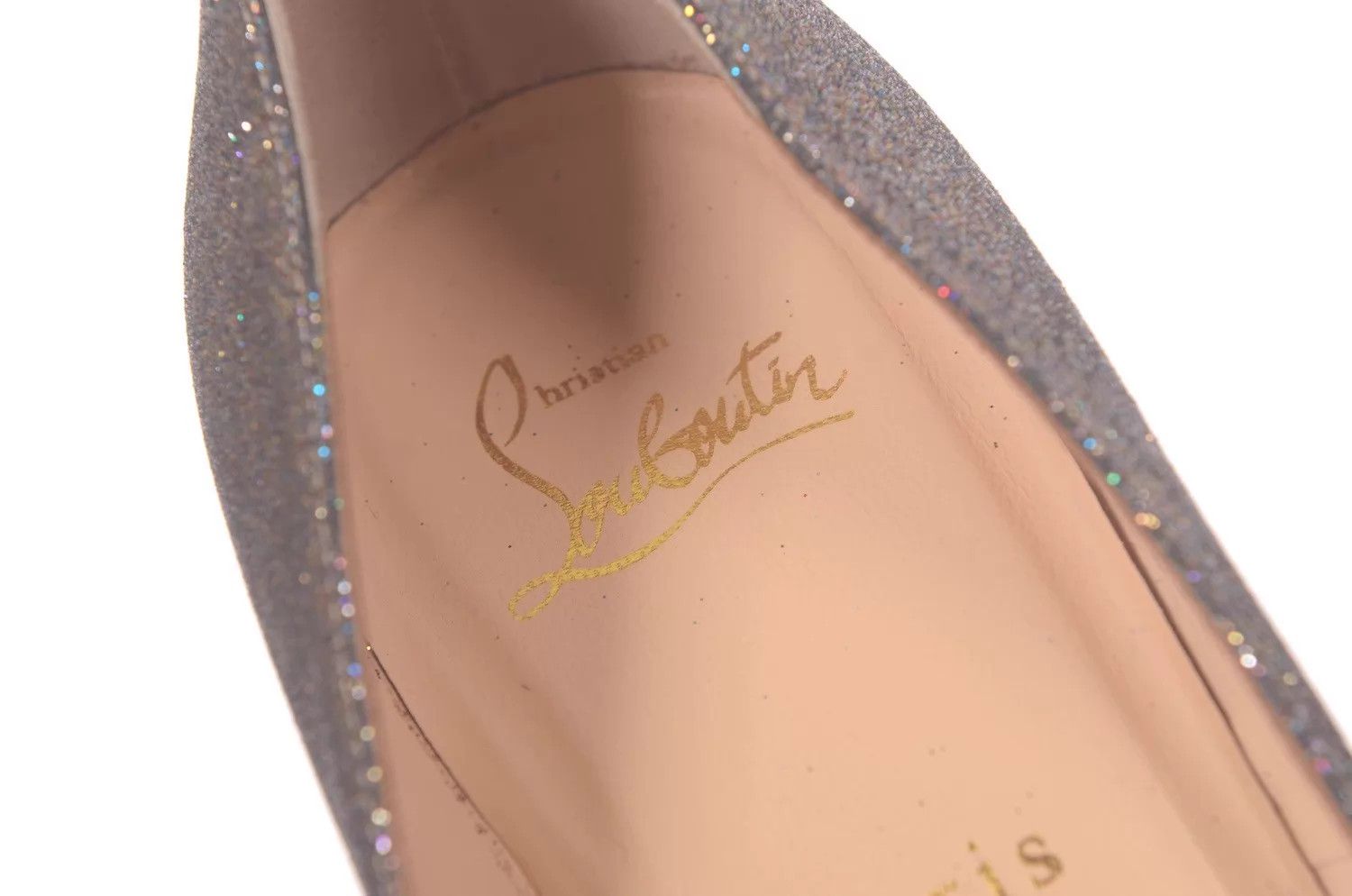 Christian Louboutin CL stiletto heels 38 Size US 7.5 / IT 37.5 - 3 Thumbnail
