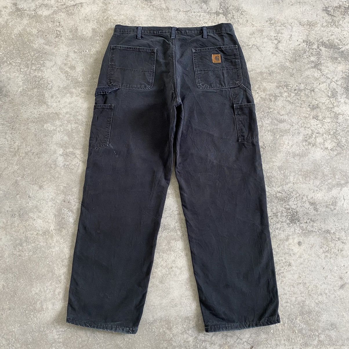 Carhartt Vintage Carhartt Blanket Lined Dirty Carpenter Pants Size US 36 / EU 52 - 14 Thumbnail