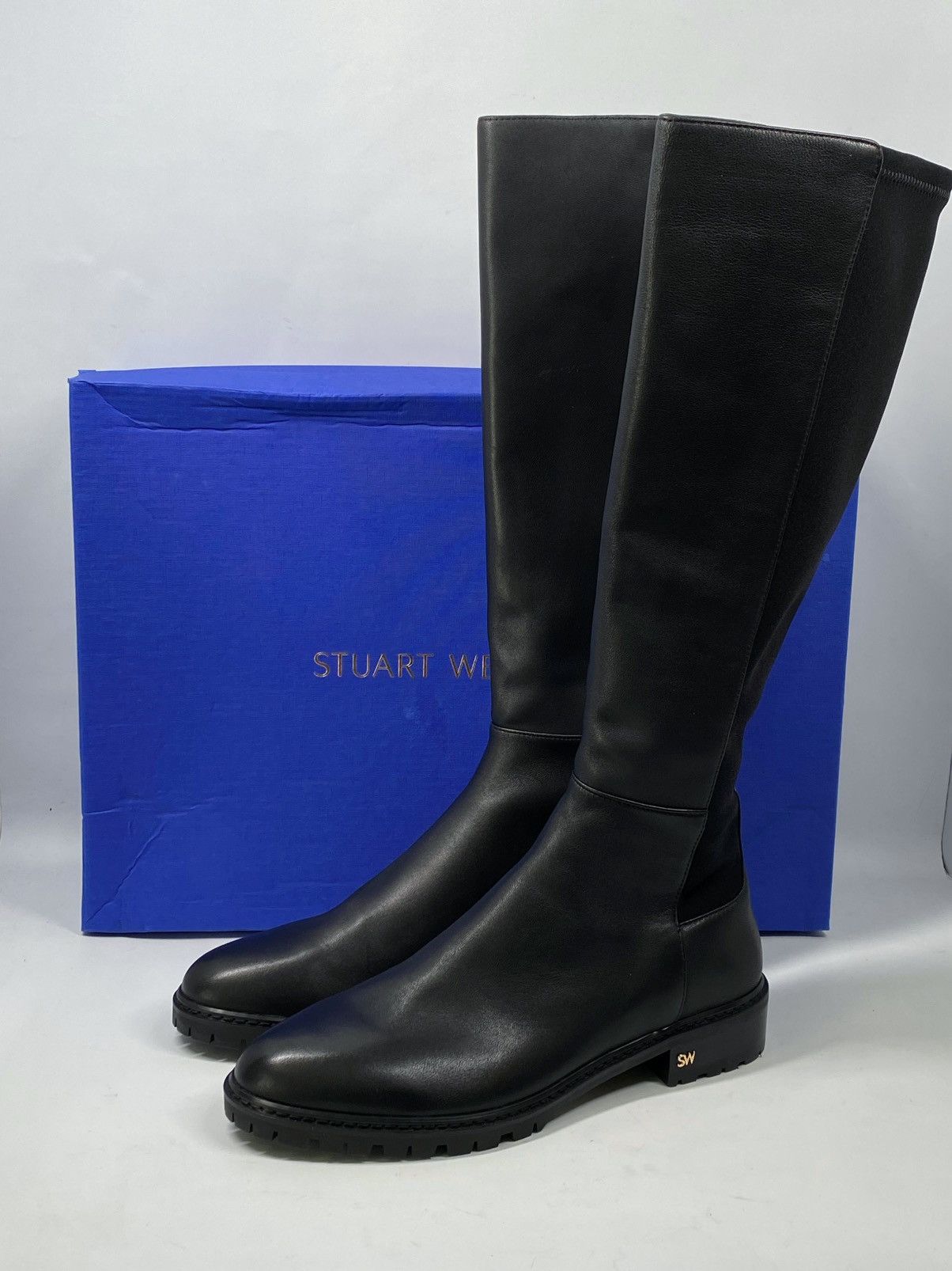 Stuart Weitzman Stuart Weitzman Leather Knee-High Boots size 8.5 Size US 8.5 / IT 38.5 - 13 Thumbnail