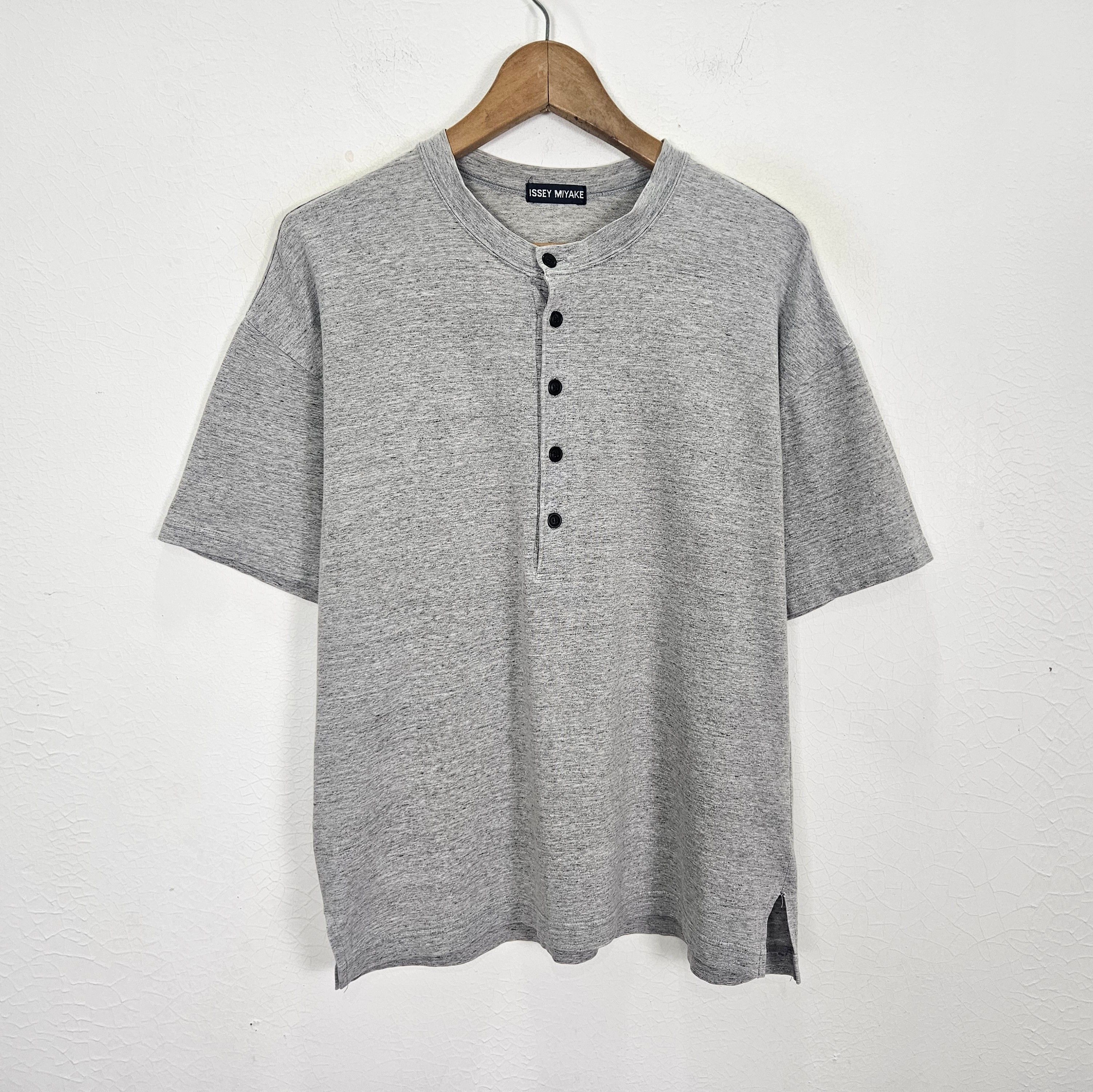 Issey Miyake Issey Miyake half button shirt Size US M / EU 48-50 / 2 - 2 Thumbnail