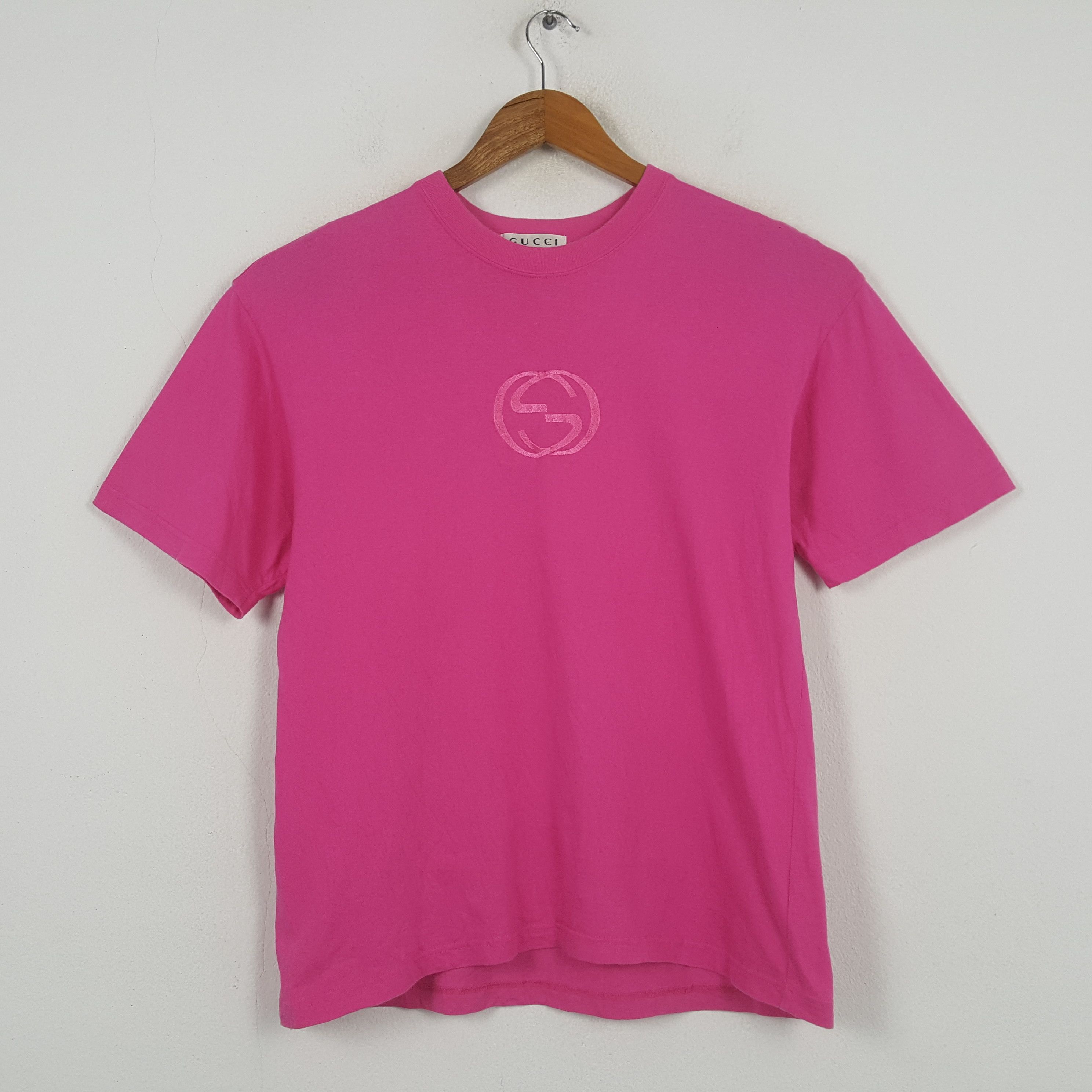 Gucci Vintage GUCCI Italian Luxury Fashion Brand T-shirt 31 Size US M / EU 48-50 / 2 - 1 Thumbnail