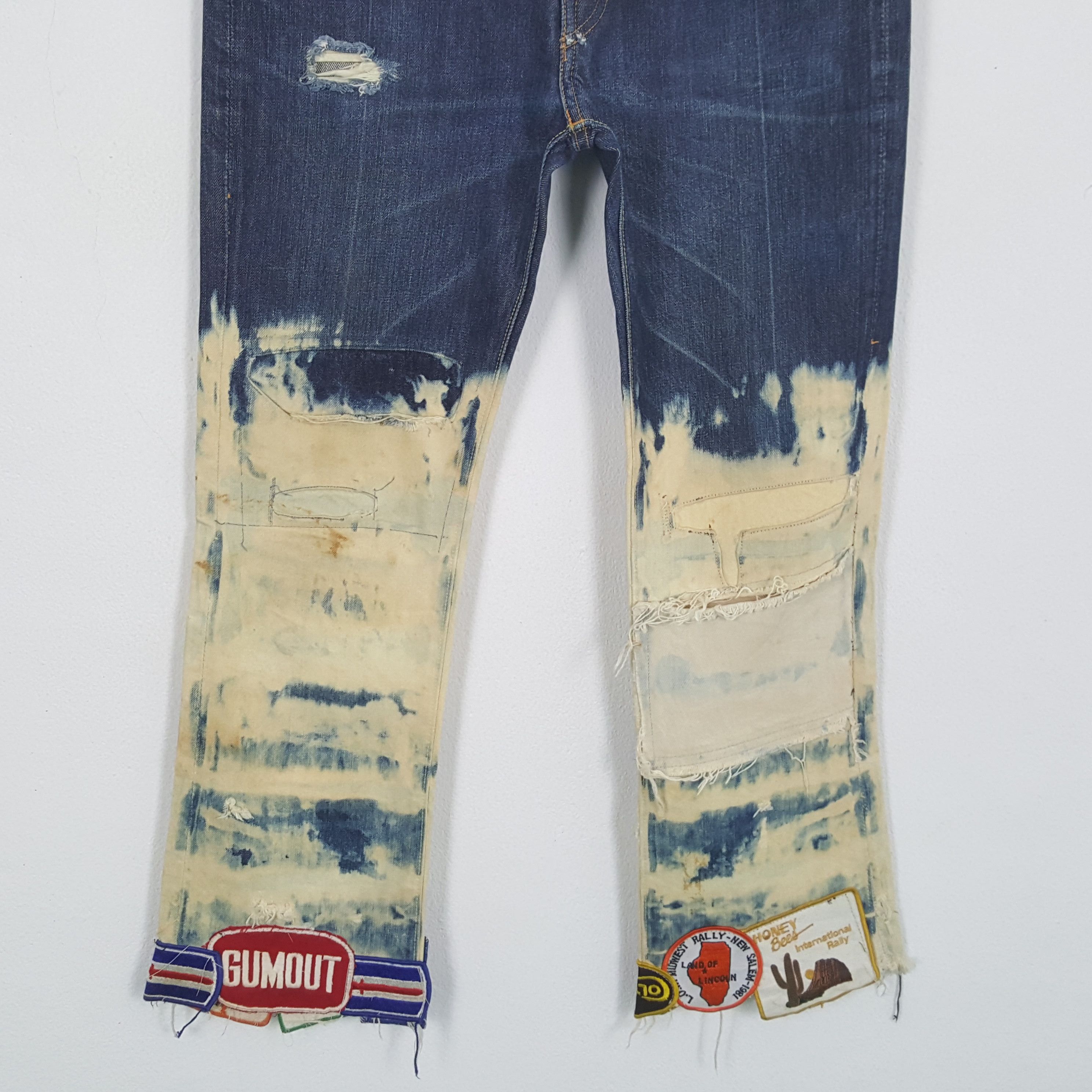 Japanese Brand × Kapital × Vintage Vintage KAPITAL Japanese Fashion Brand Rare Design Jeans Size US 30 / EU 46 - 3 Thumbnail