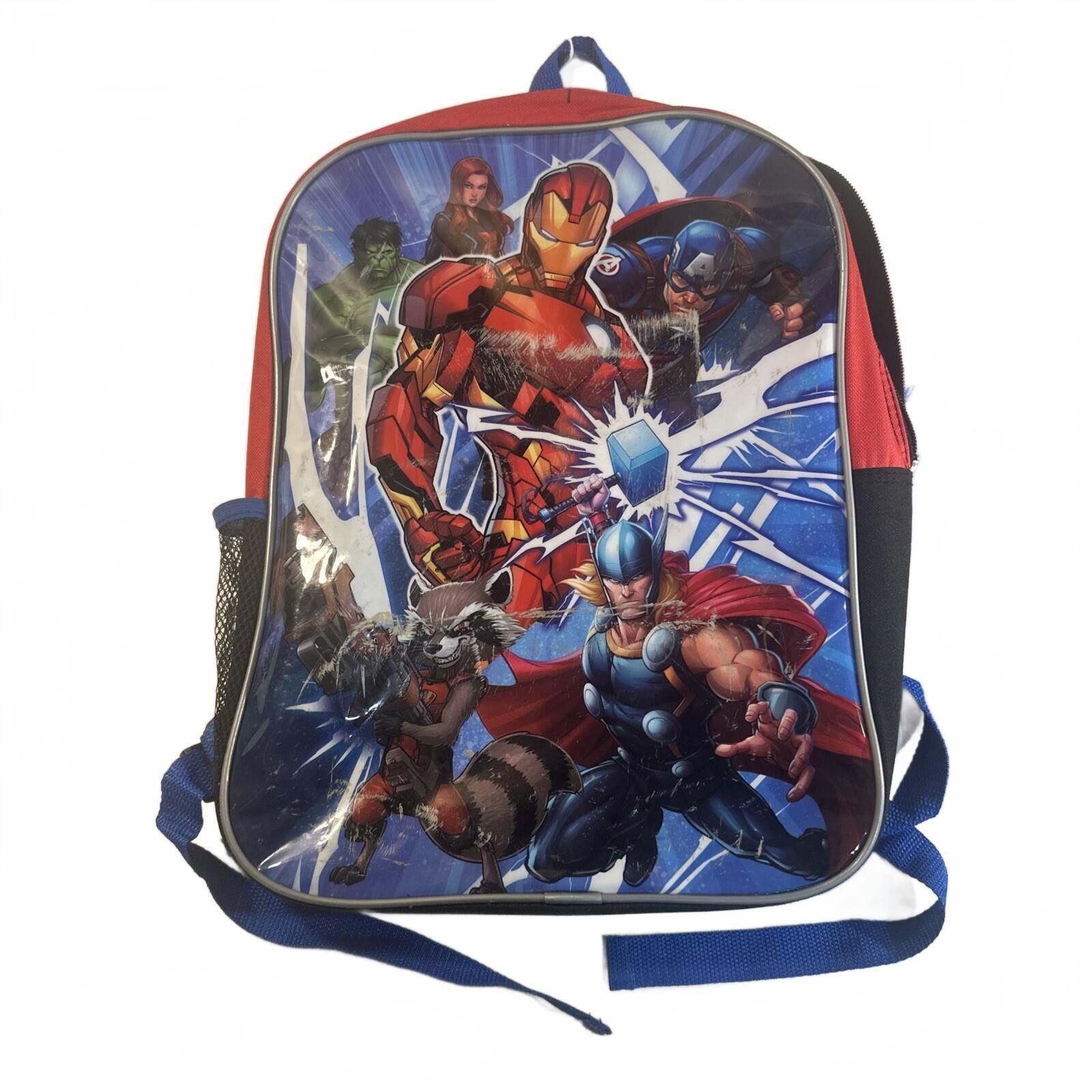 Marvel Comics Marvel Avengers 15" Single Pocket Backpack (light wear) Size ONE SIZE - 1 Thumbnail
