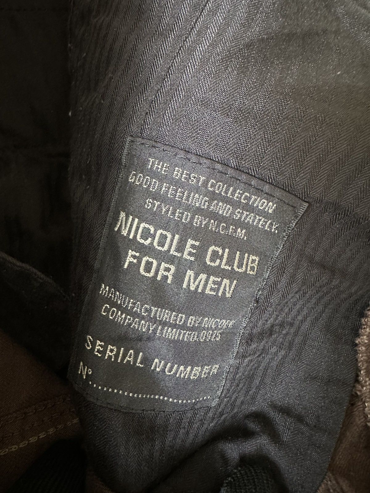 Japanese Brand FLARE Nicole Club For Men NCFM Studded Pocket Cargo Pant Size US 33 - 17 Thumbnail