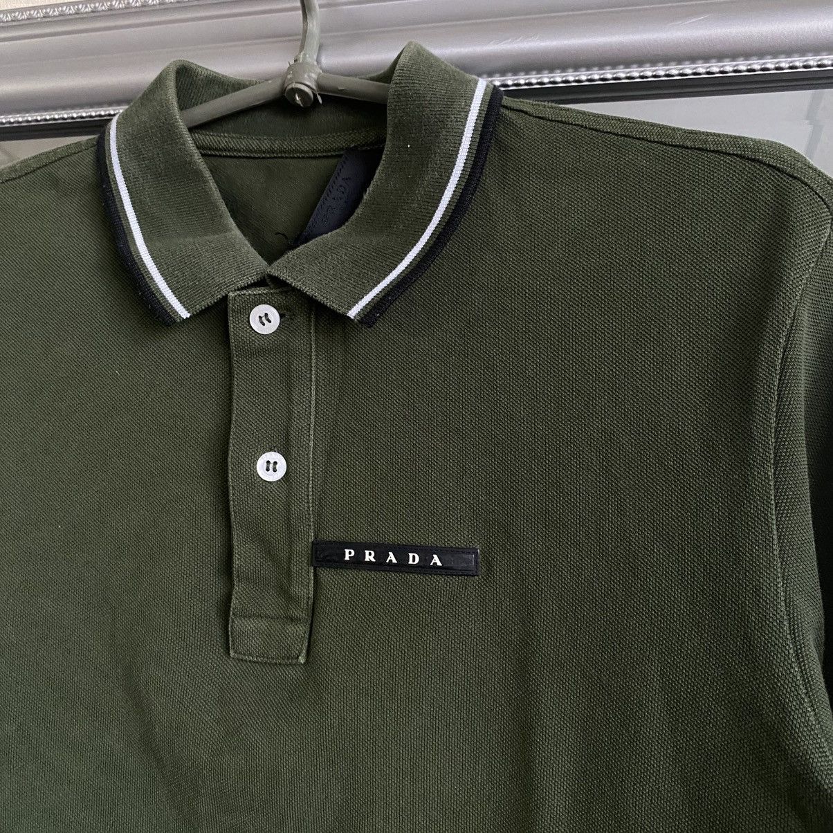 Prada Prada black label polo tee Size US M / EU 48-50 / 2 - 3 Thumbnail