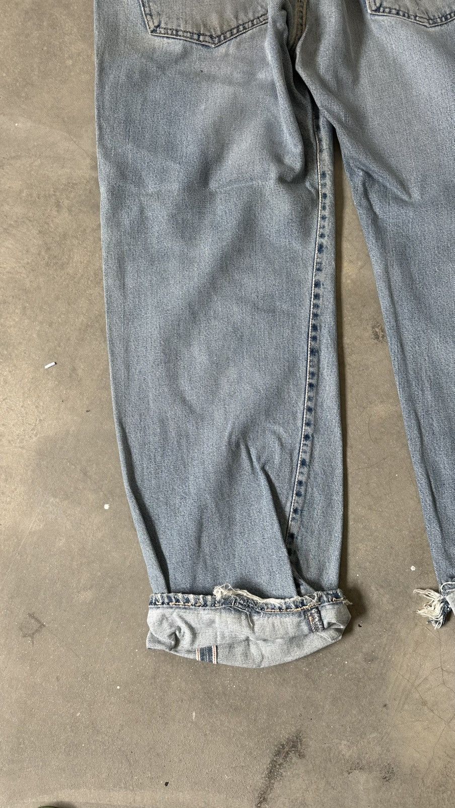 Spellbound VINTAGE LEVIS BUTTON SPELLBOUND DISTRESSED SELVEDGE PANT Size US 34 / EU 50 - 9 Thumbnail